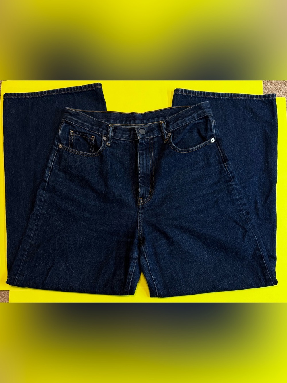 Muji Dark Wash Jeans